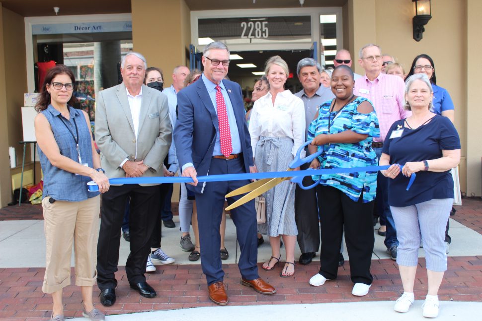 Photo of Blue Ribbon Cutting