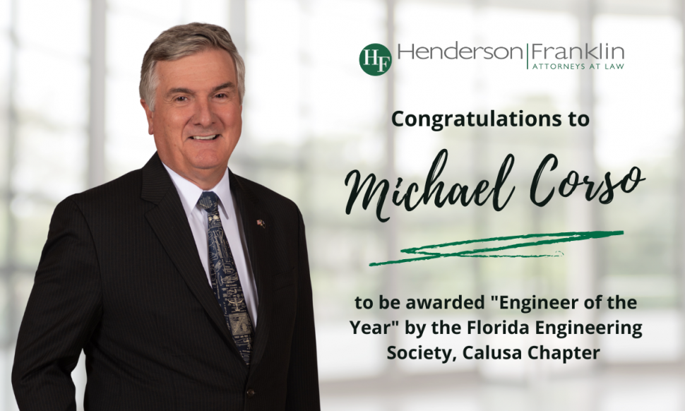 PR Social Media Graphic Announcement (1200 x 720 px) Corso Engineer of the Year
