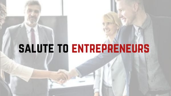 Salute to entrepreneurs Homepage Feature