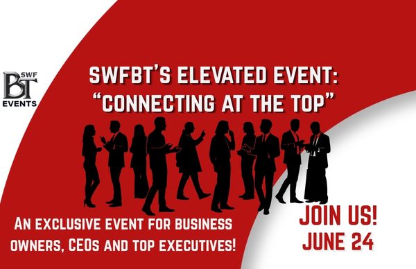 SWFBT’s Elevated Event: “Connecting At The Top” homepage graphic
